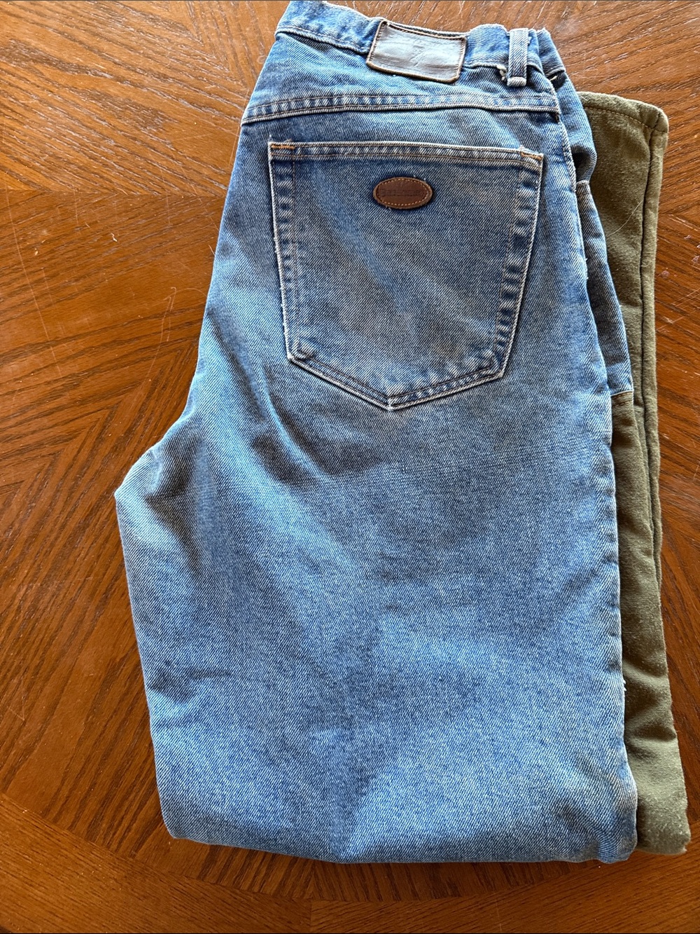 Classic Men's Blue Denim Jeans